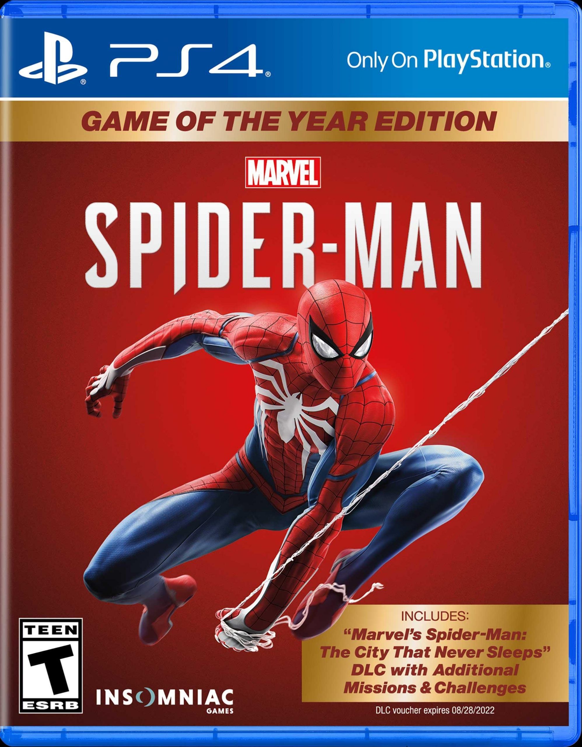 Marvel's Spider-Man Game of the Year Edition PS4 Game Best Price in - PXNGAME